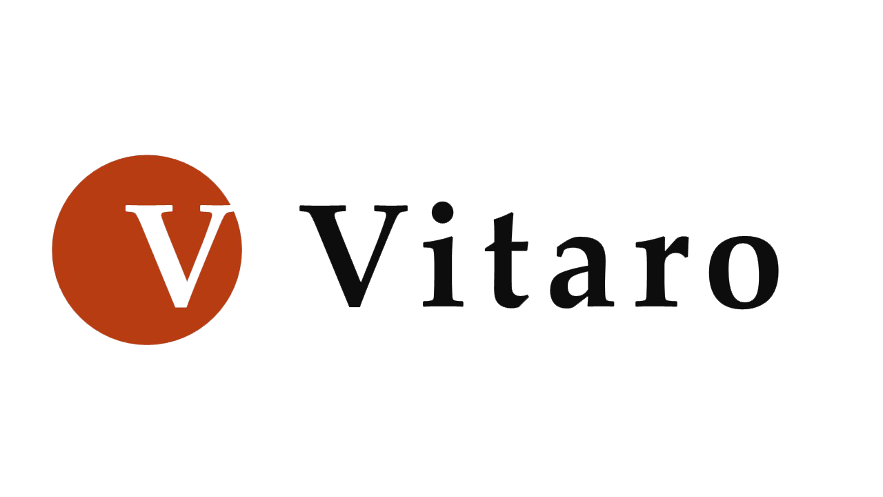 Vitaroロゴ 文字入り 背景透明